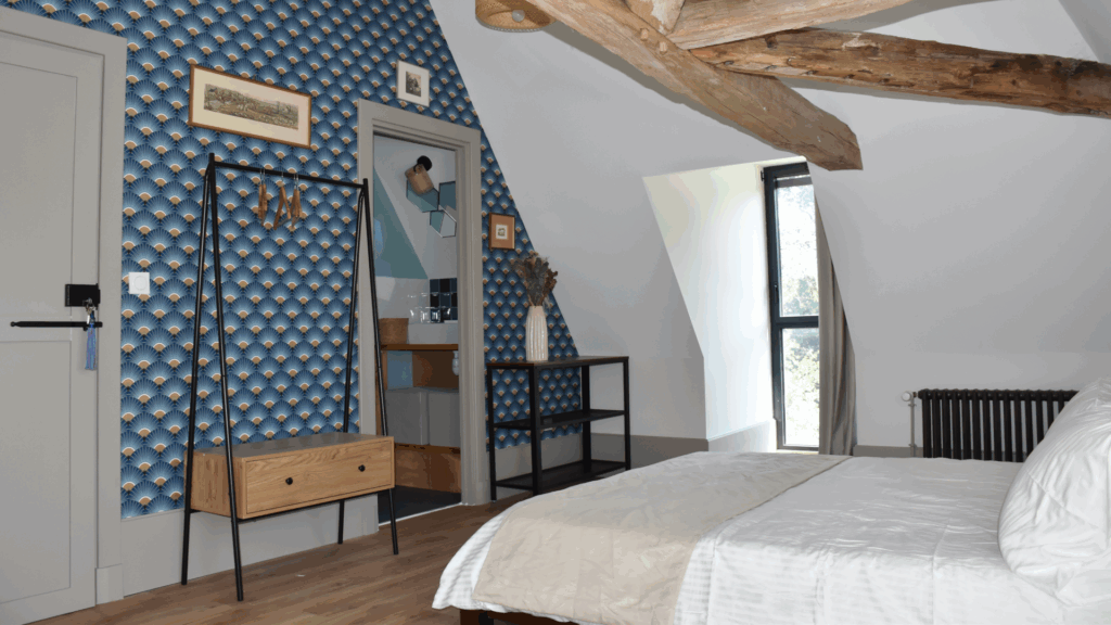 Chambre bleue