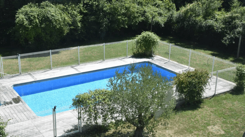 Vue piscine